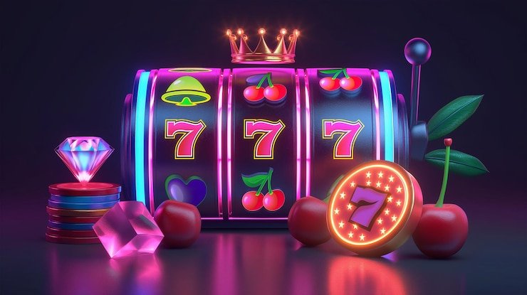 sop2game ফ্রুট শপ স্লট গেমের রঙিন ফলের রিল ও স্পিন দৃশ্য